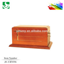 JS-URN556 wholesale solid wood urn made in China